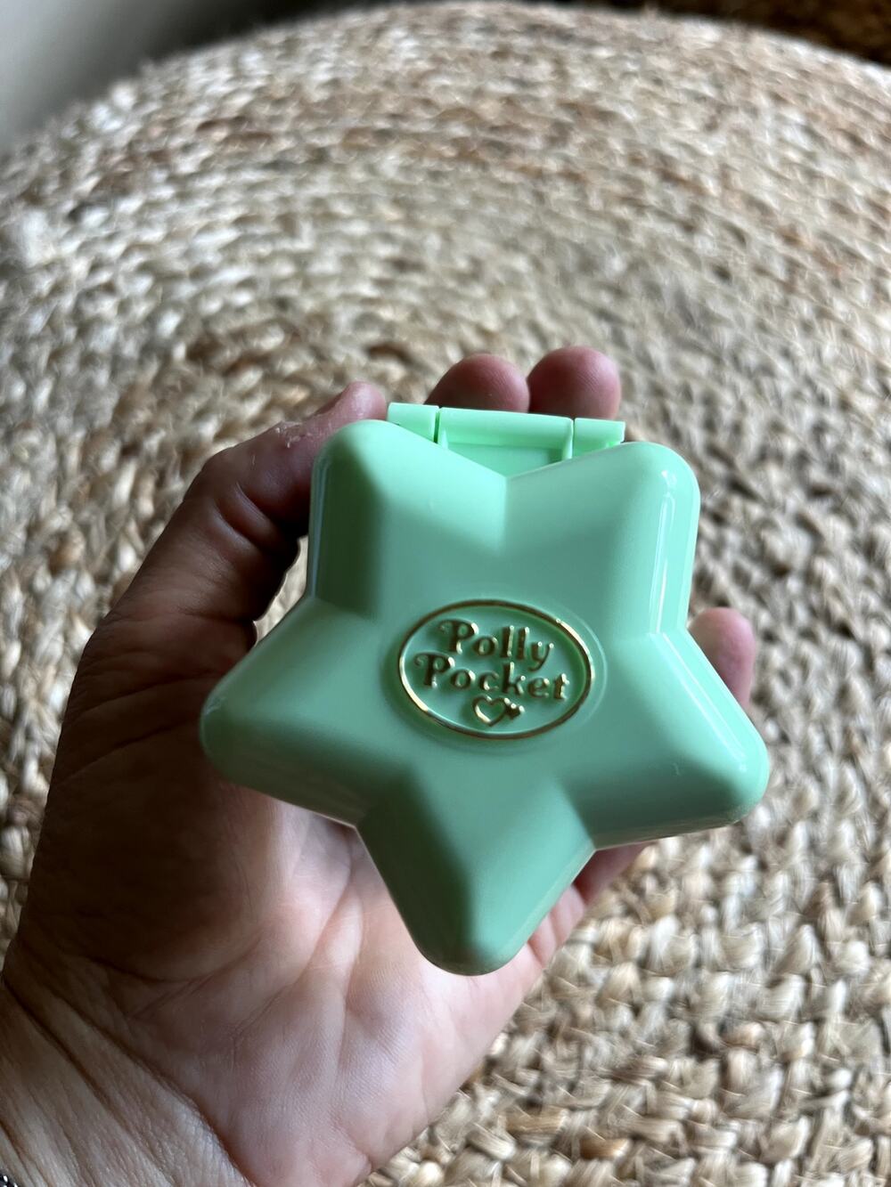 Vintage Polly Pocket 1992 Star Compact Bluebird Toys Playset Retro Incomplete